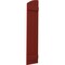 Ekena Millwork Americraft 3-Board (2 Batten) Wood Joined Board-n-Batten Shutters w/Ellipt Top, ARW101BE311X77MRH, PR ARW101BE311X77MRH - alternate 2